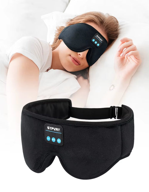 Load image into Gallery viewer, DreamTune 3D: Bluetooth Sleep Mask with Wireless Headset &amp; Adjustable Eye Cover
