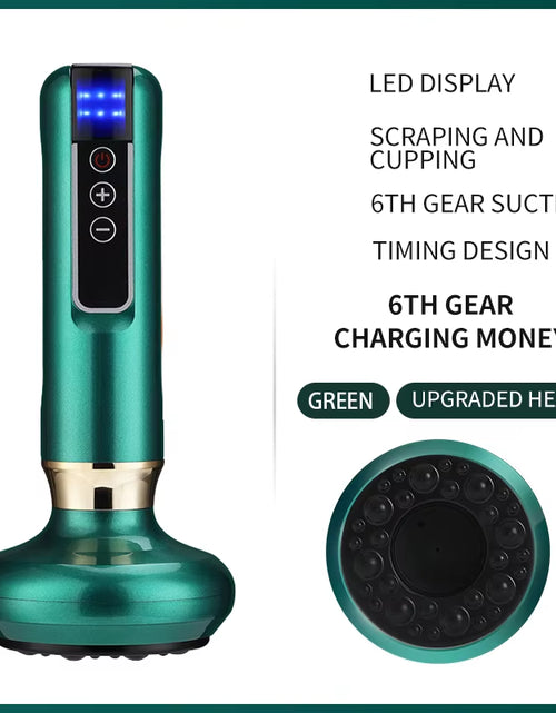 Load image into Gallery viewer, SculptEase™ Magnetic Cupping Massager: Rechargeable Body &amp; Cellulite Scraping Machine
