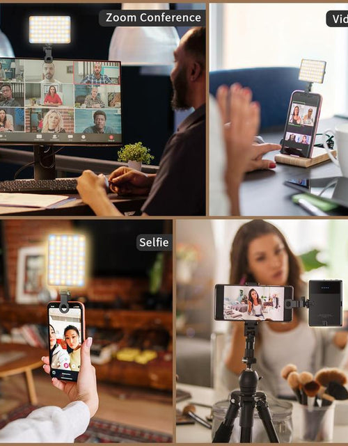 Load image into Gallery viewer, Portable Rechargeable LED Clip-On Selfie Light
