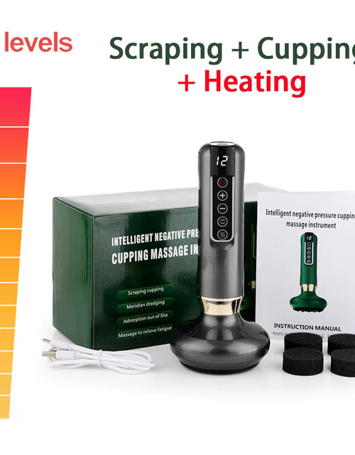 Load image into Gallery viewer, SculptEase™ Magnetic Cupping Massager: Rechargeable Body &amp; Cellulite Scraping Machine
