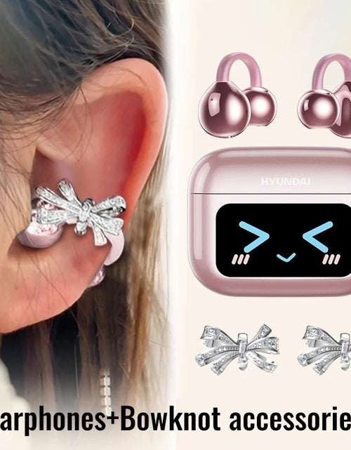 Load image into Gallery viewer, EchoGrip™ M100 ENC Ear Clip Earphones – Style, Sound, and Smart Control
