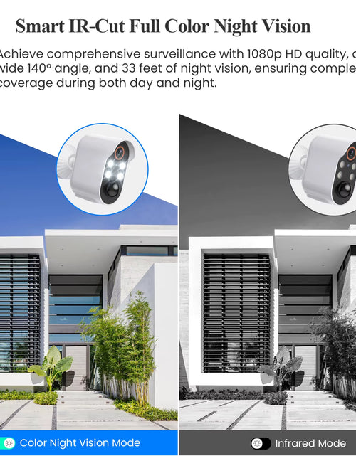 Load image into Gallery viewer, SunGuard 360: Solar-Powered WiFi PTZ Security Camera with 1080P HD Surveillance
