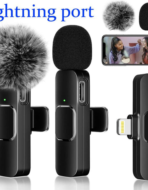 Load image into Gallery viewer, 2-Pack Wireless Lavalier Clip-On Microphones
