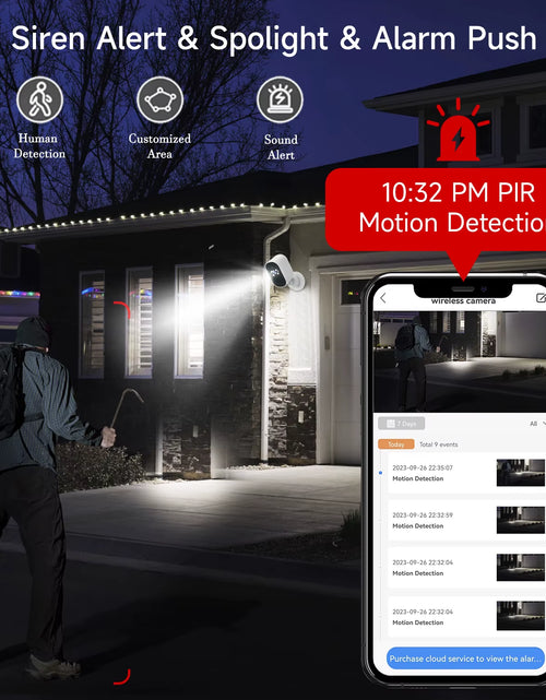 Load image into Gallery viewer, SunGuard 360: Solar-Powered WiFi PTZ Security Camera with 1080P HD Surveillance
