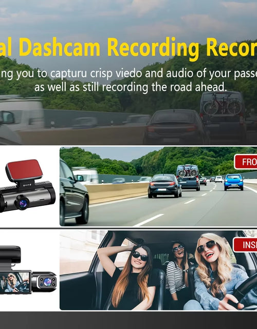 Load image into Gallery viewer, 1080  FRONT CAMERA AND IN CAR CAMERA
