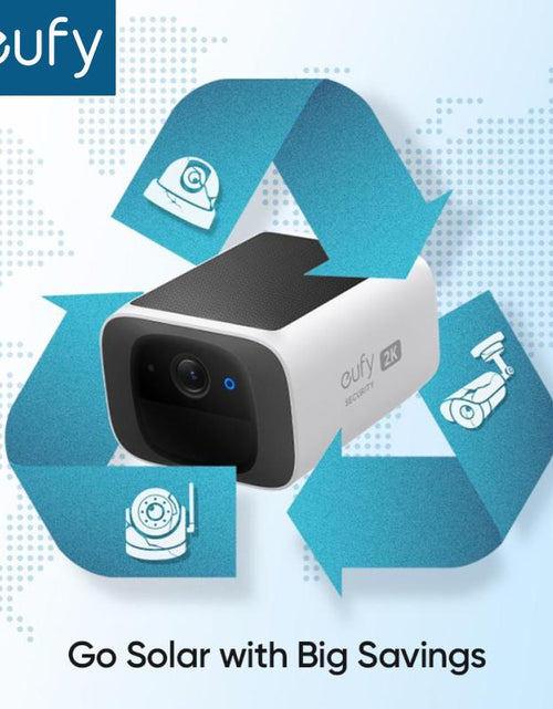 Load image into Gallery viewer, Wireless 2K Outdoor Solar Security Camera
