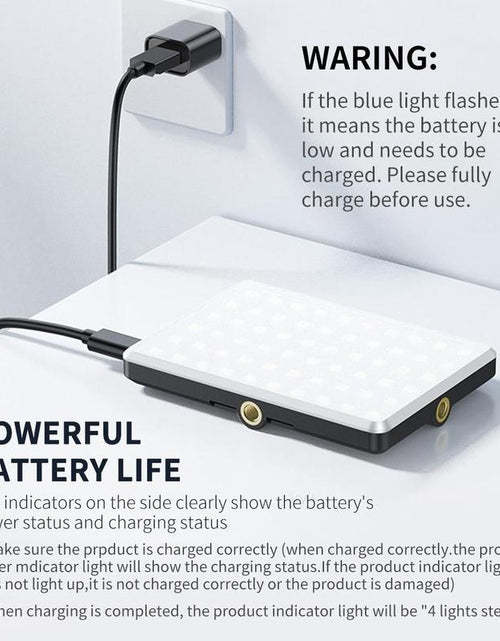 Load image into Gallery viewer, Portable Rechargeable LED Clip-On Selfie Light
