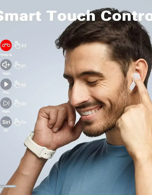 Load image into Gallery viewer, CrystalBeats BT30: Transparent TWS Bluetooth 5.3 Earbuds with Digital Display &amp; Noise Canceling
