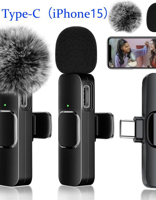 Load image into Gallery viewer, 2-Pack Wireless Lavalier Clip-On Microphones
