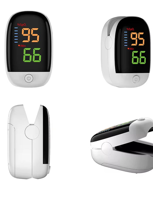 Load image into Gallery viewer, LK89 Finger Pulse Oximeter Medical Portable Blood Oxygen Oxymetre Heart Rate Saturation Meter OLED Oximetro De Dedo LED Display
