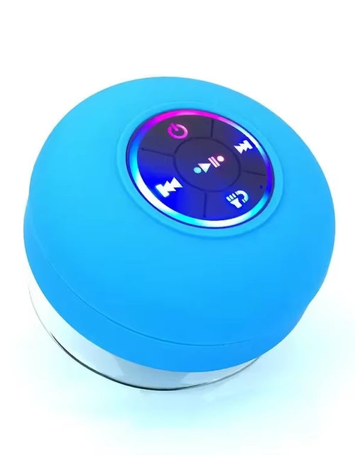 Load image into Gallery viewer, AquaBeat Mini: Waterproof LED Bluetooth Speaker with Powerful Sound &amp; Suction Cup Mount
