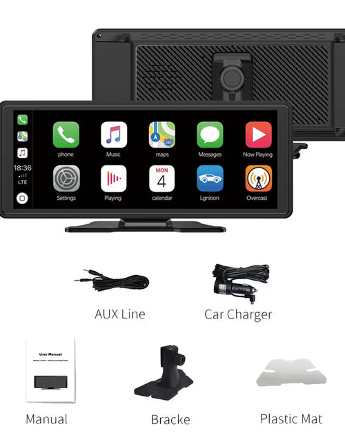 Load image into Gallery viewer, Drive Smart: 10.26-Inch Wireless CarPlay &amp; Android Auto Multimedia Video Player
