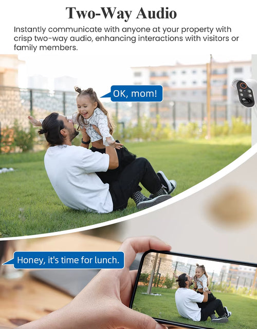 Load image into Gallery viewer, SunGuard 360: Solar-Powered WiFi PTZ Security Camera with 1080P HD Surveillance
