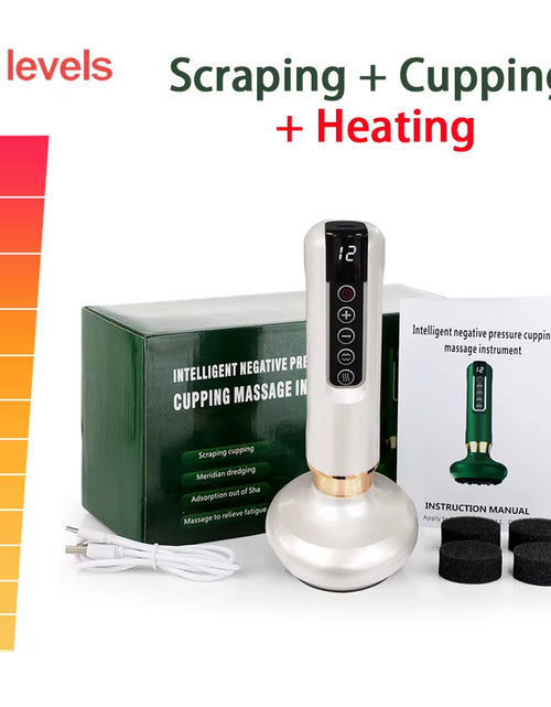 Load image into Gallery viewer, SculptEase™ Magnetic Cupping Massager: Rechargeable Body &amp; Cellulite Scraping Machine

