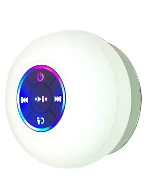 Load image into Gallery viewer, AquaBeat Mini: Waterproof LED Bluetooth Speaker with Powerful Sound &amp; Suction Cup Mount
