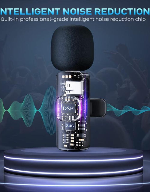 Load image into Gallery viewer, 2-Pack Wireless Lavalier Clip-On Microphones
