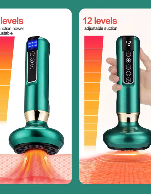 Load image into Gallery viewer, SculptEase™ Magnetic Cupping Massager: Rechargeable Body &amp; Cellulite Scraping Machine
