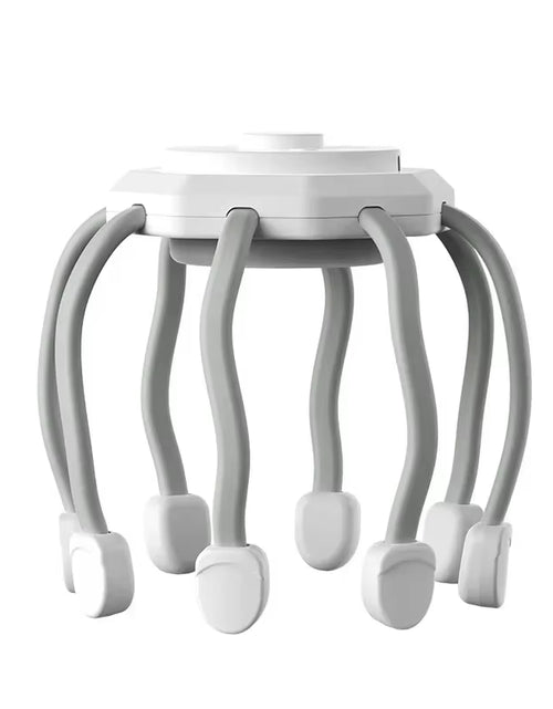 Load image into Gallery viewer, NeuroRelax™ Octopus Head Massager: 20-Contact Electric Scalp Massager with Red Light Therapy
