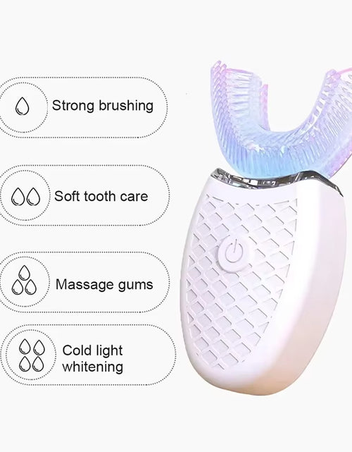 Load image into Gallery viewer, SonicGlow™ 360° Electric Toothbrush: USB Rechargeable Automatic Toothbrush for Deep, Effortless Cleaning
