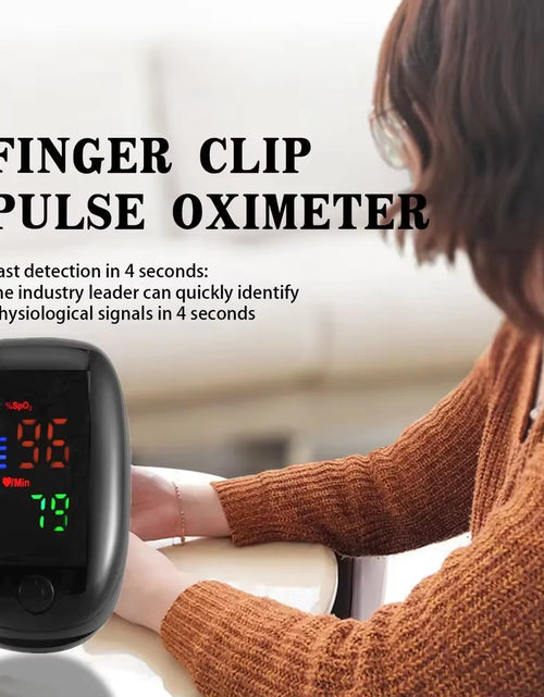 Load image into Gallery viewer, LK89 Finger Pulse Oximeter Medical Portable Blood Oxygen Oxymetre Heart Rate Saturation Meter OLED Oximetro De Dedo LED Display
