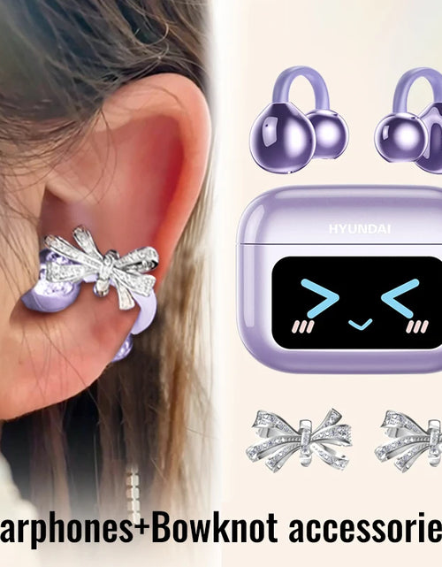 Load image into Gallery viewer, EchoGrip™ M100 ENC Ear Clip Earphones – Style, Sound, and Smart Control
