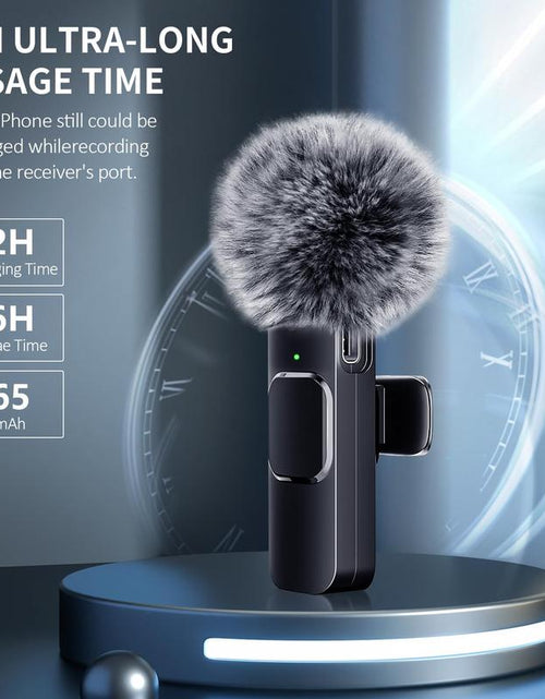 Load image into Gallery viewer, 2-Pack Wireless Lavalier Clip-On Microphones
