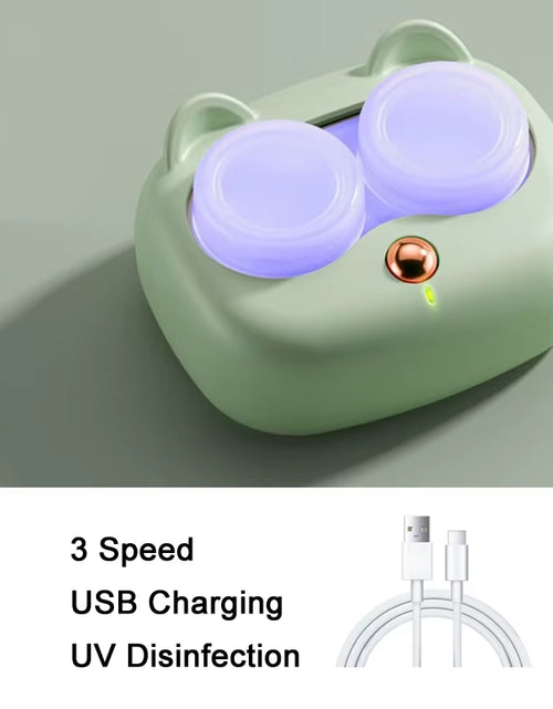 Load image into Gallery viewer, Ultrasonic Contact Lens Cleaner – Deep Clean, Gentle Care, Crystal Clear Vision

