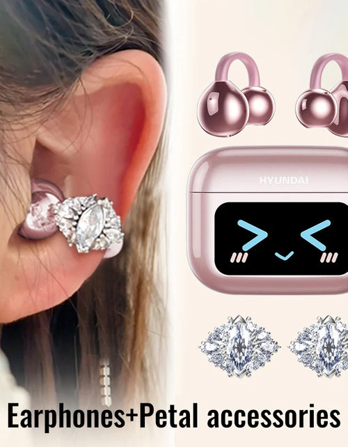 Load image into Gallery viewer, EchoGrip™ M100 ENC Ear Clip Earphones – Style, Sound, and Smart Control

